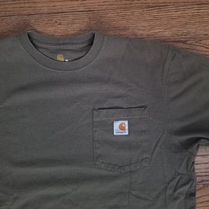 Carhartt Workwear Green Pocket T-Shirt